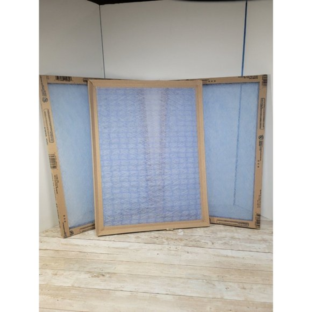 3 NEW Flanders 14 In. x 20 In. x 1 In. EZ Flow II MERV 1 Furnace Filters 14x20x1